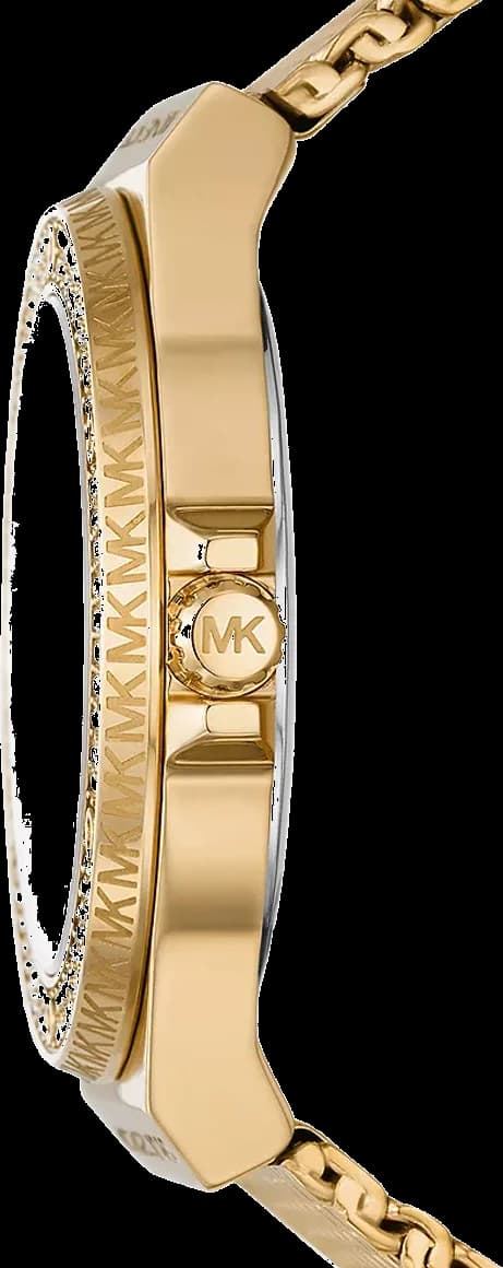 Michael Kors MK7335 côté fond de boîtier or