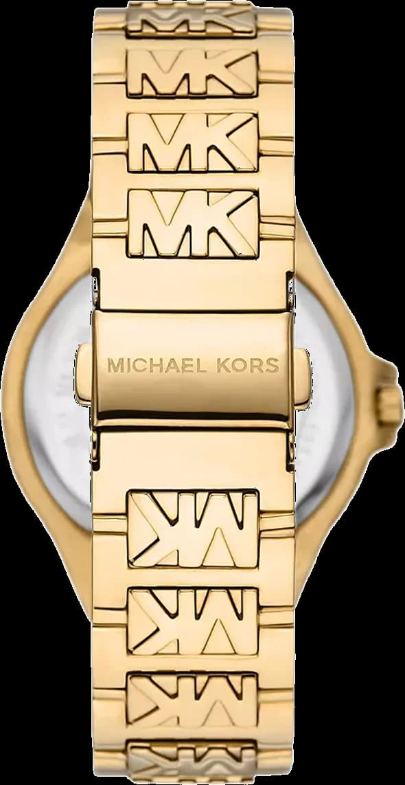 Gros plan sur le cadran or de la Michael Kors MK7339