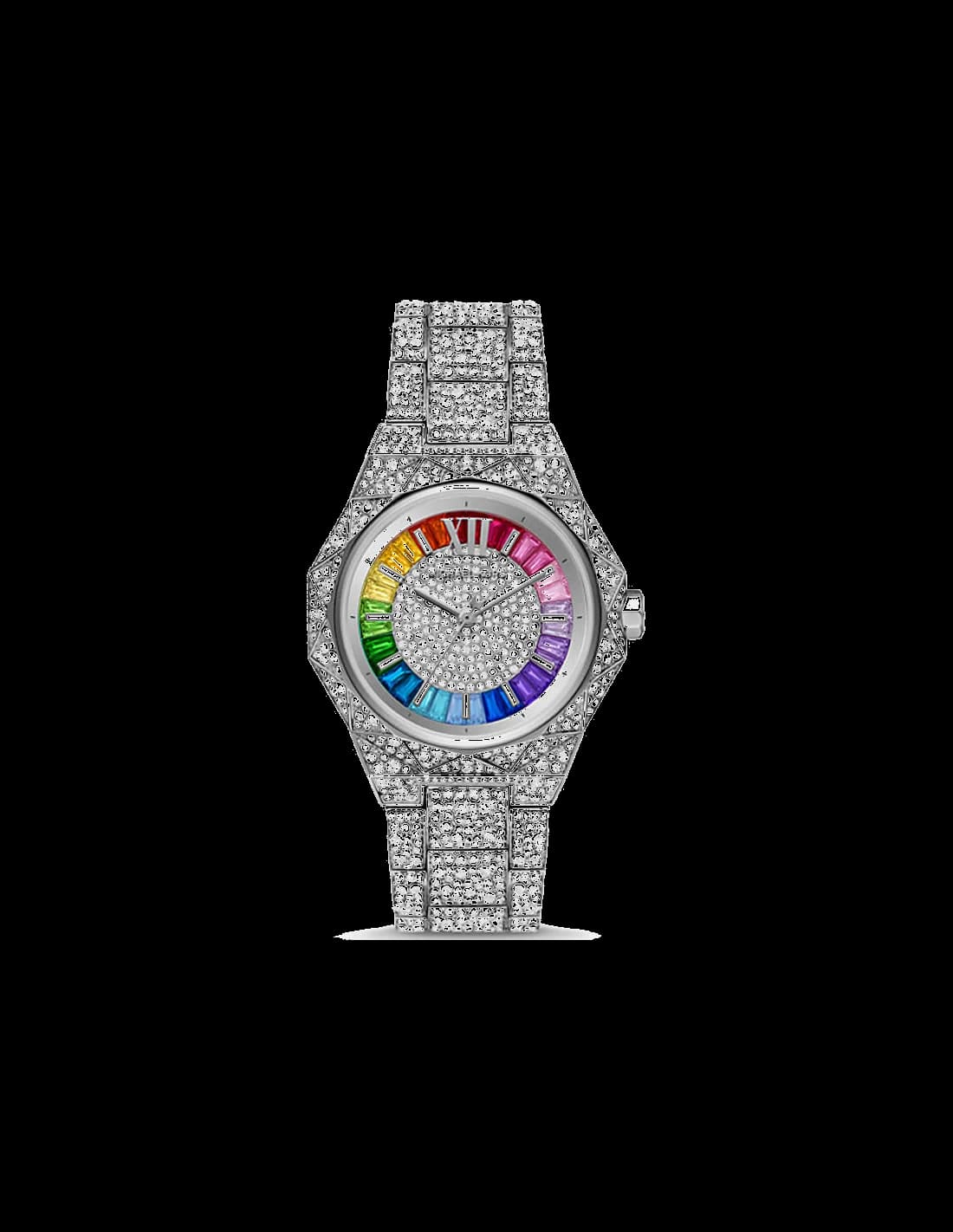 Michael Kors MK7365LE vue de côté, bracelet acier
