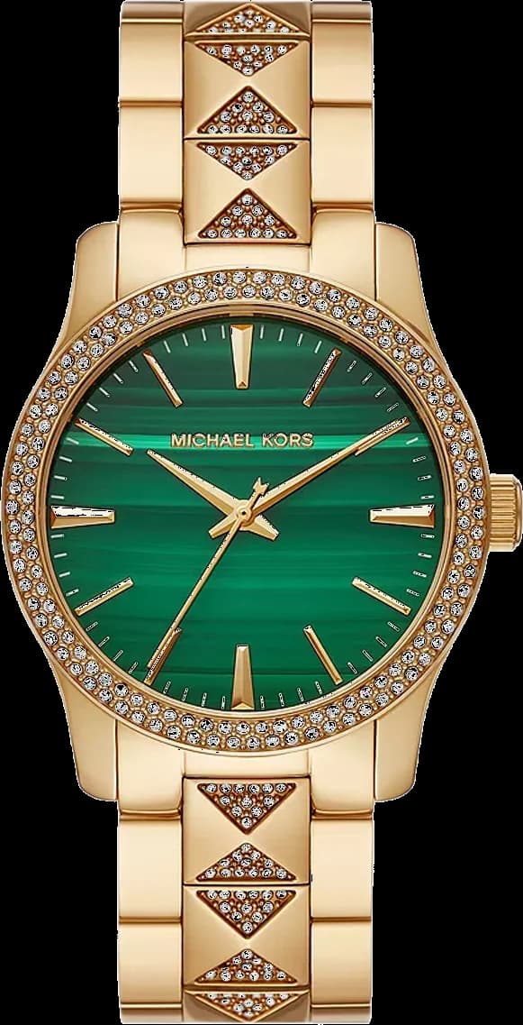 Michael Kors MK7390 vue de côté, bracelet acier