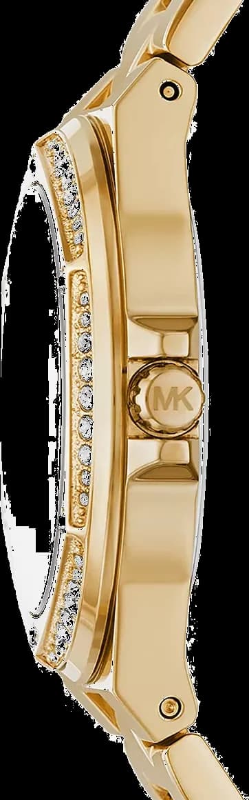 Michael Kors MK7404 côté fond de boîtier or rose