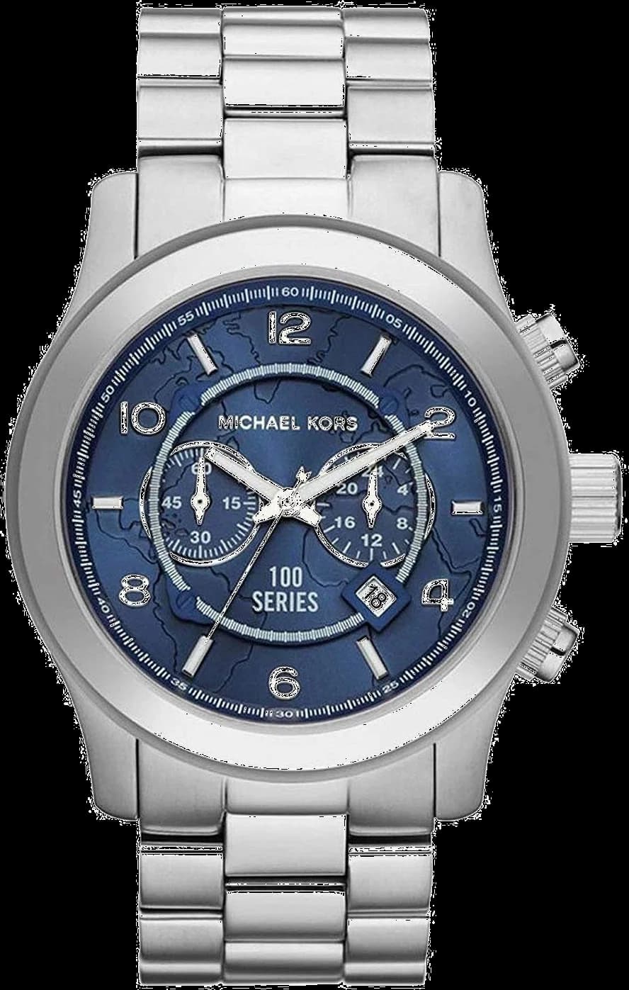 Michael Kors MK8314 vue de côté, bracelet acier