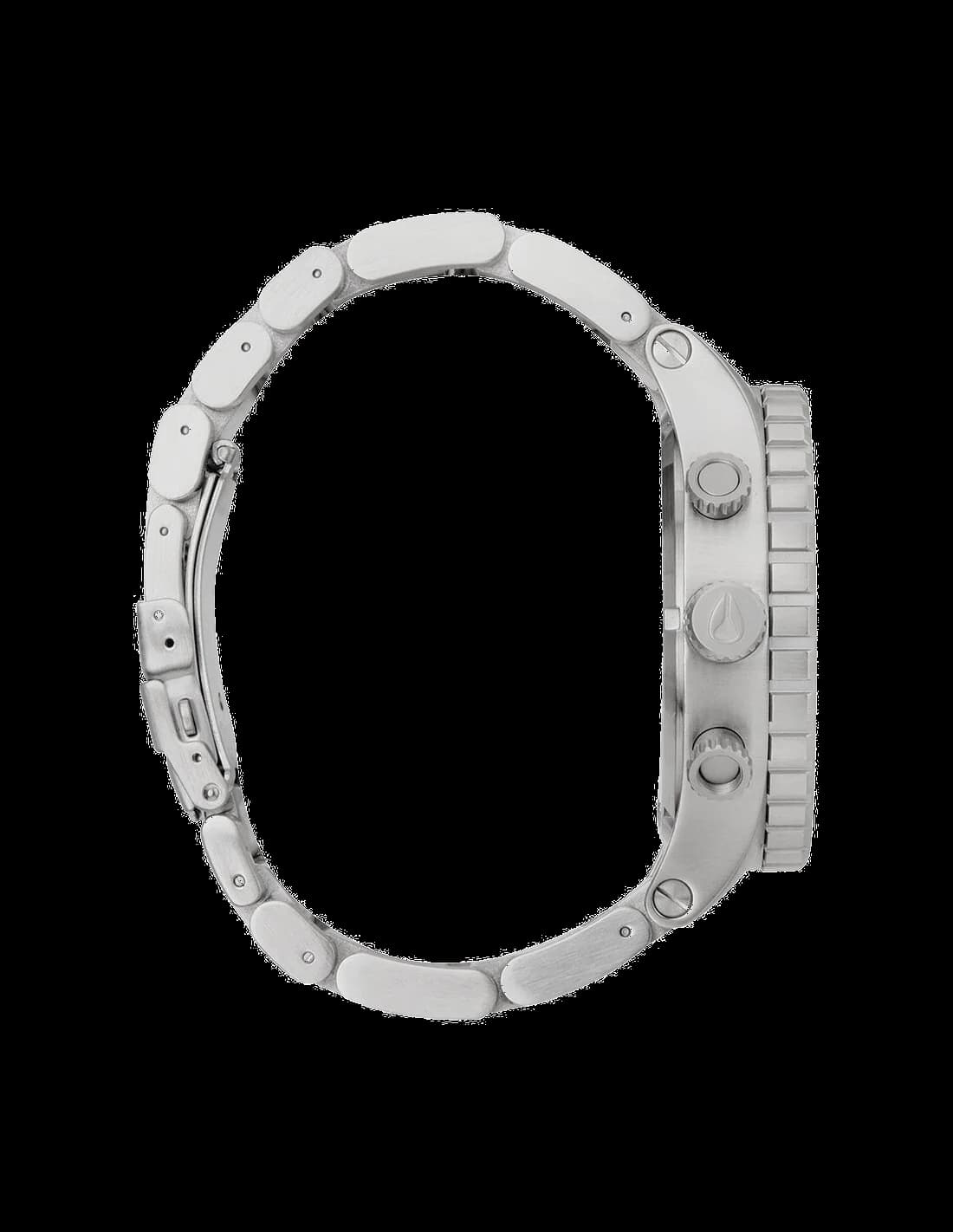 Nixon A083-000 côté fond de boîtier argent