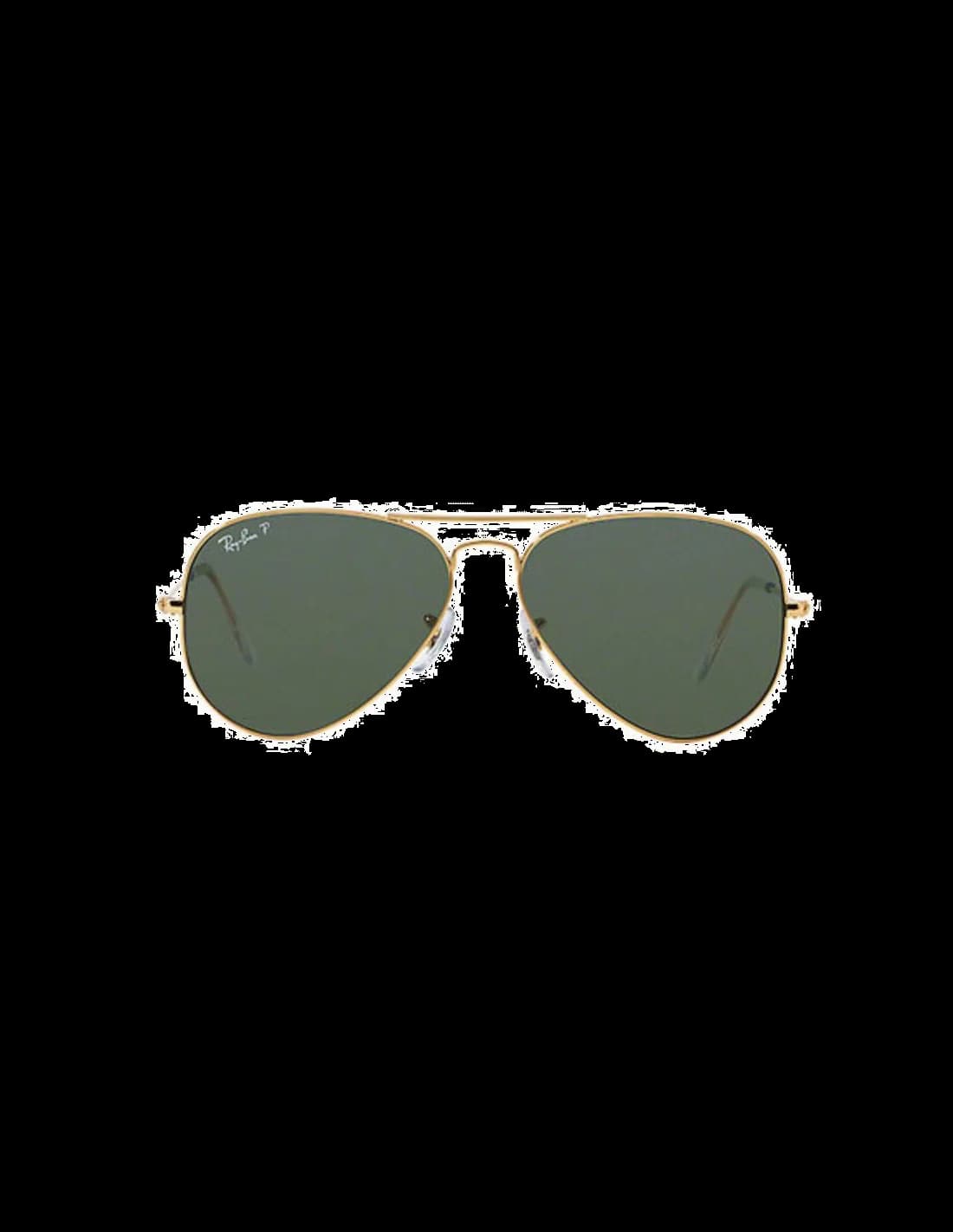 Lunettes de soleil Ray-Ban Aviator Large Metal RB3025 001/58 dorés polarisés vue 4