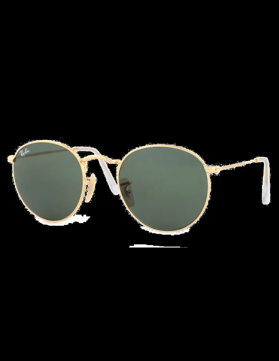 Lunettes de soleil Ray-Ban Round Metal RB3447 001 Doré Rondes vue 4