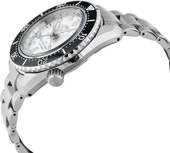 Seiko SPB439J1 Prospex GMT Automatic Silver Dial Watch vue 4