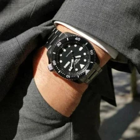 Maillons et fermoir du bracelet acier, Seiko SRPD65K1