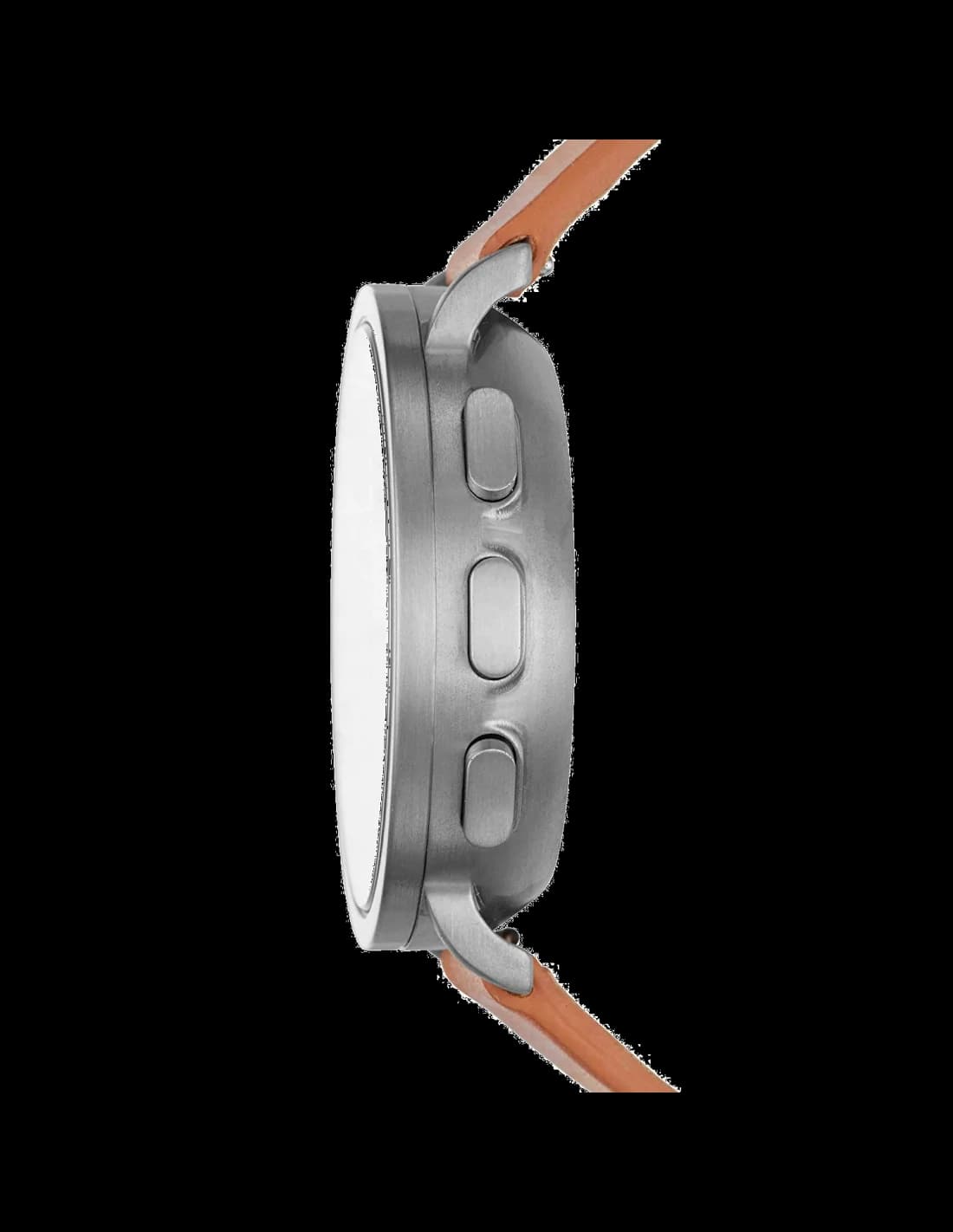 Skagen SKT1104 vue de côté, bracelet cuir