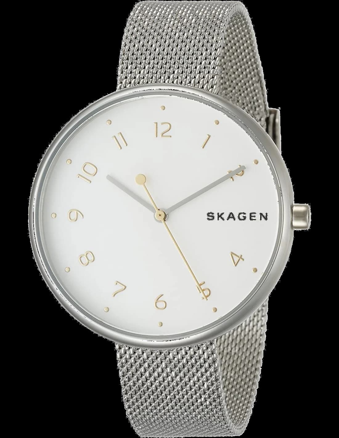 Montre Skagen SKW2623 Signatur Argentée en Acier à maille milanaise vue 2