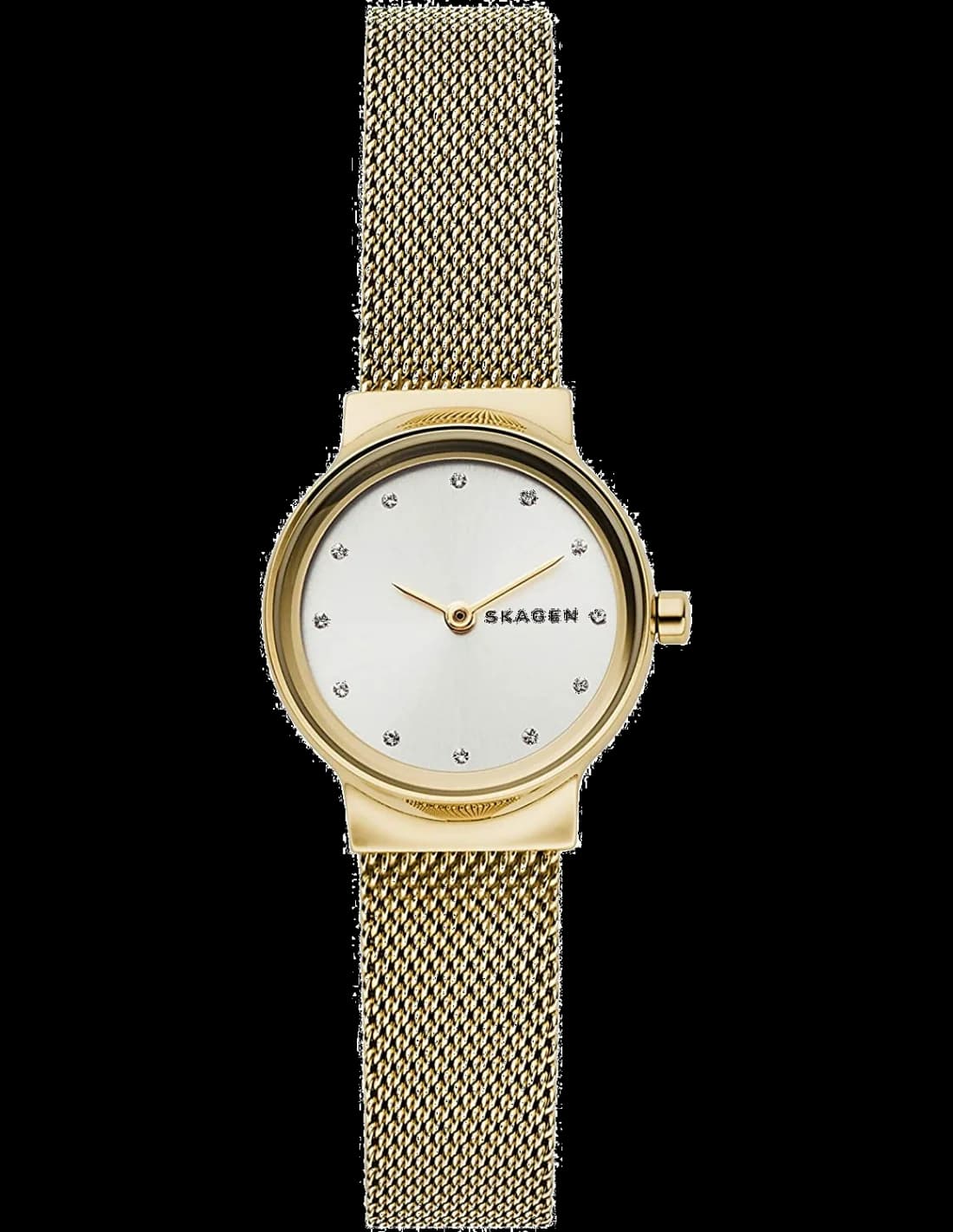 Skagen SKW2717 vue de côté, bracelet acier