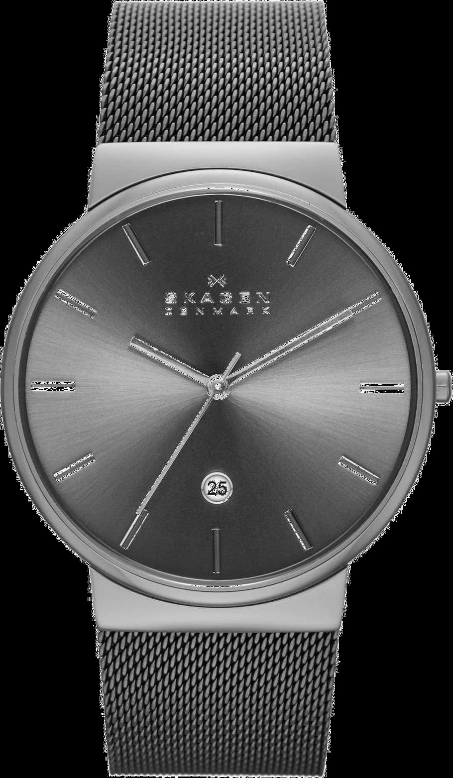 Montre Skagen SKW6108 Ancher Grise à Cadran Minimaliste vue 2