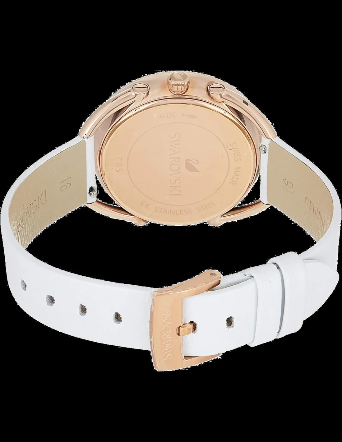 Montre Swarovski 5452459 femme verso boîtier or rose