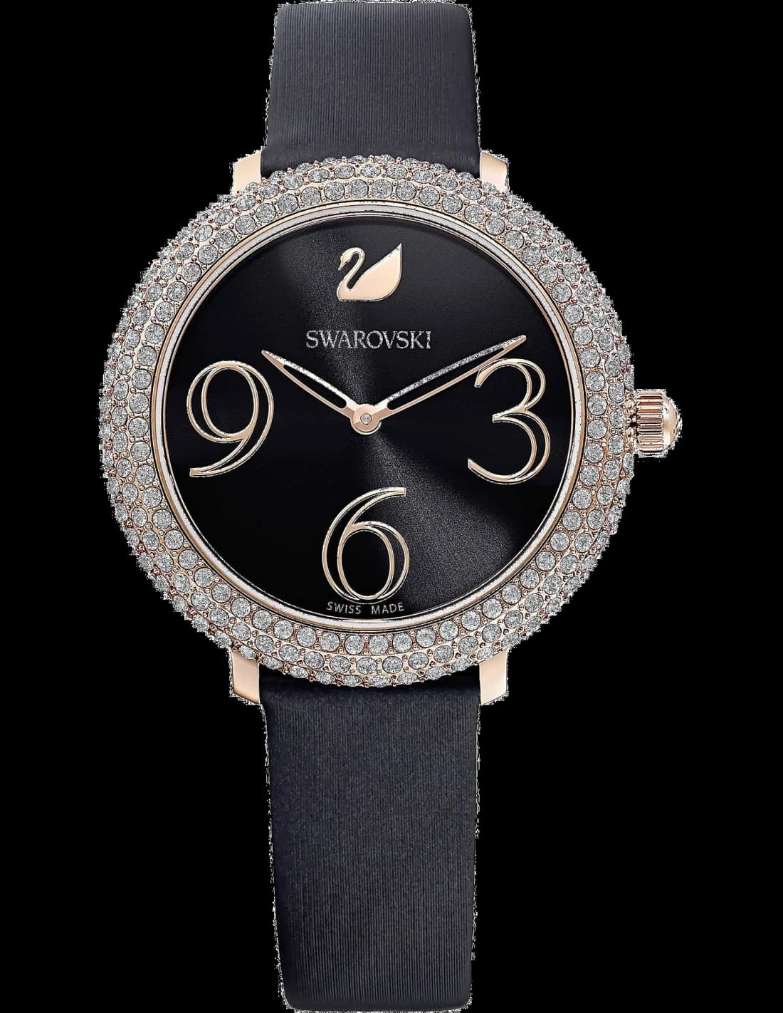 Swarovski 5484058 vue de côté, bracelet cuir