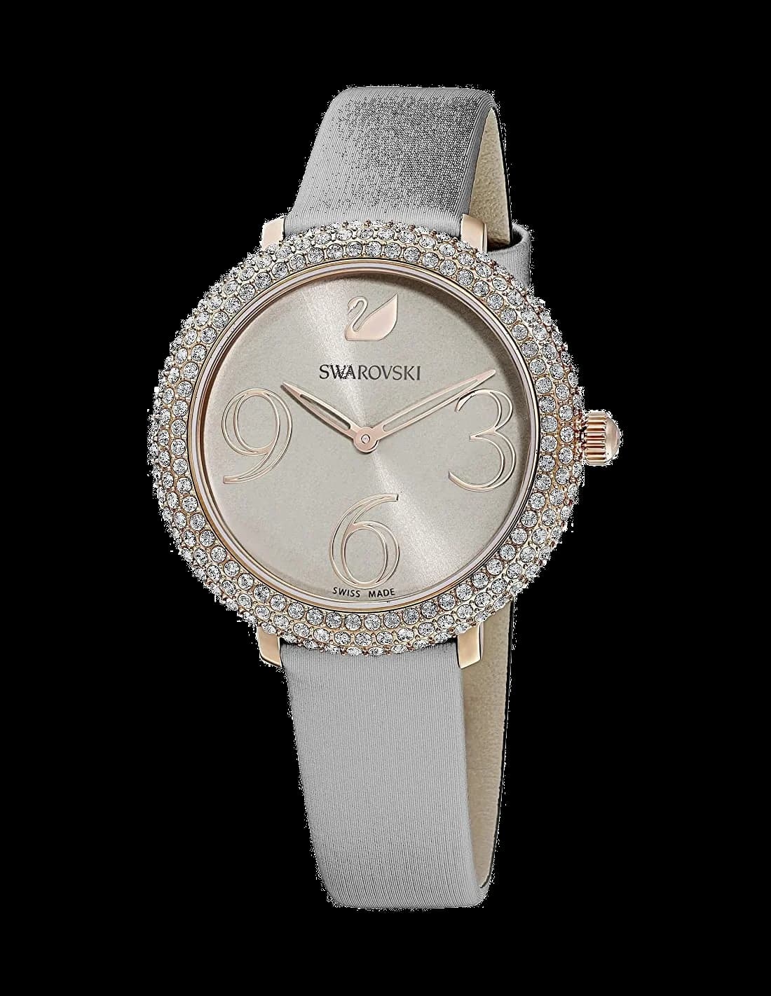 Swarovski 5484067 vue de côté, bracelet cuir