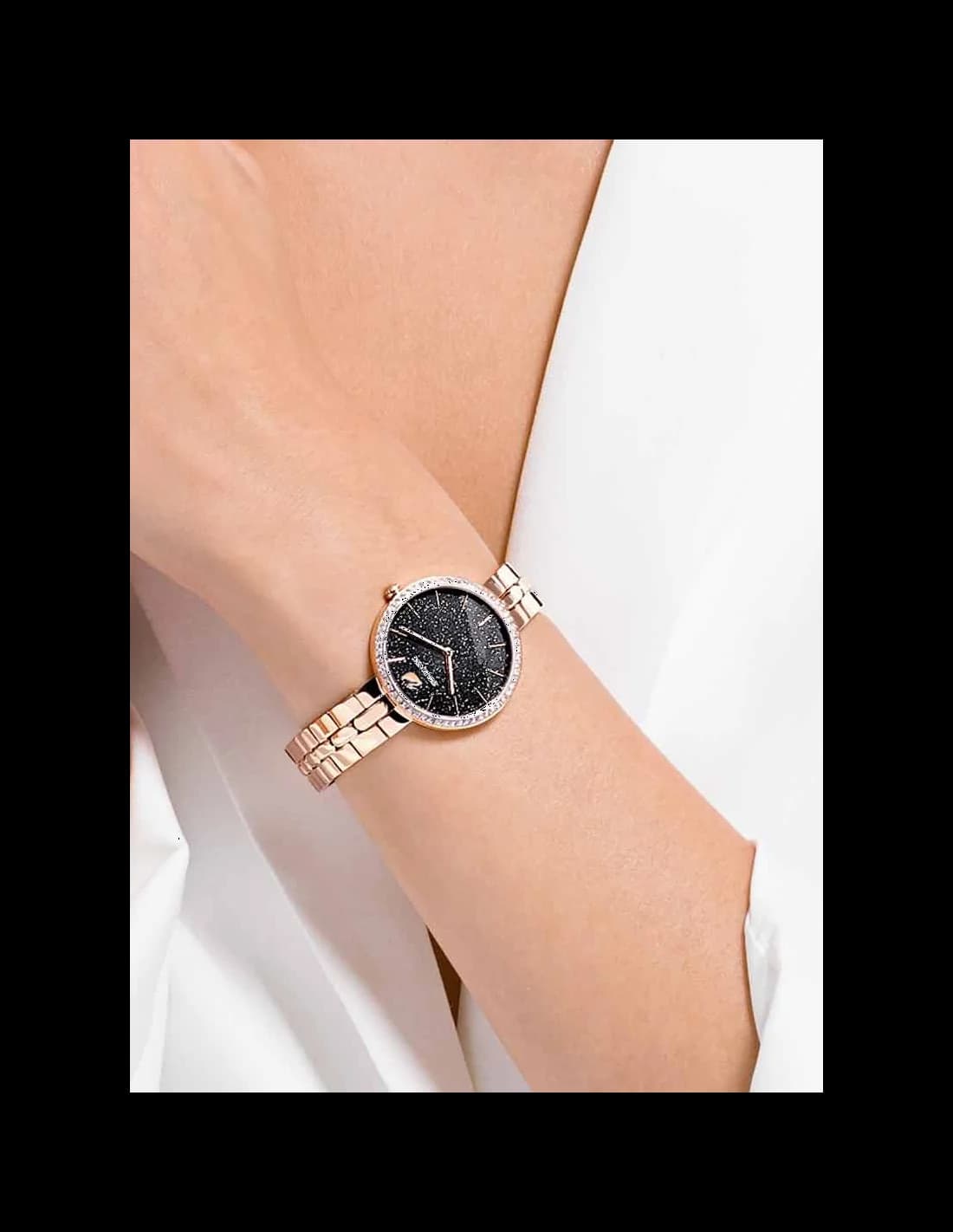 Maillons et fermoir du bracelet acier, Swarovski 5517797