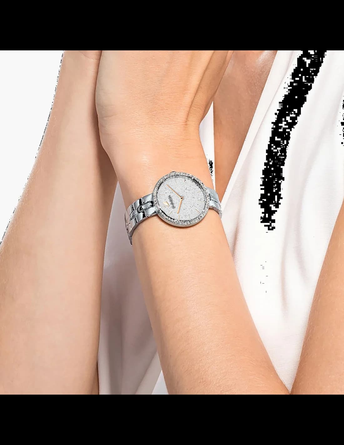 Maillons et fermoir du bracelet acier, Swarovski 5517807