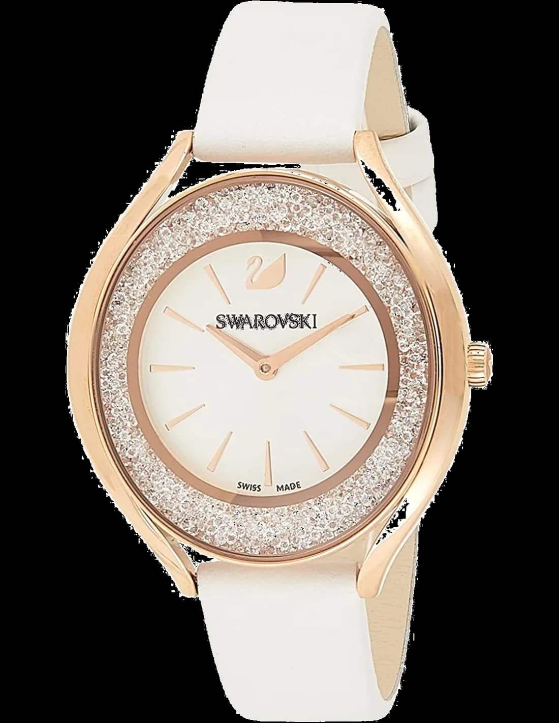 Swarovski 5519453 vue de côté, bracelet cuir