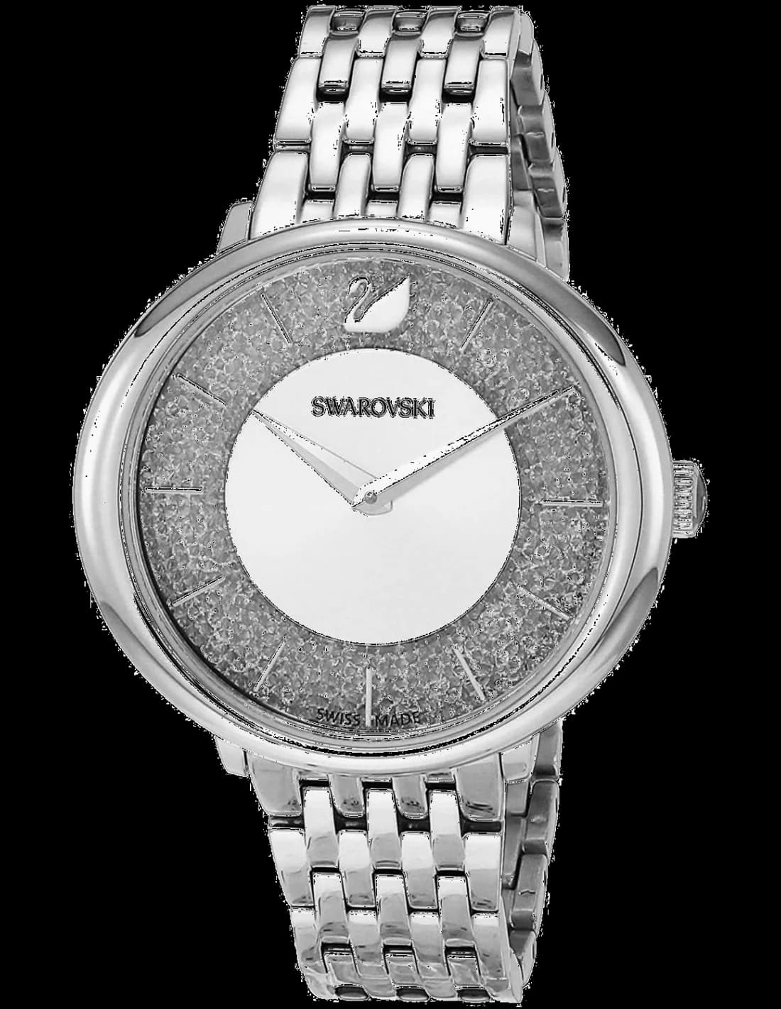 Swarovski 5544583 vue de côté, bracelet acier