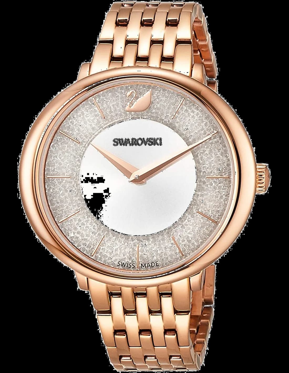 Swarovski 5544590 vue de côté, bracelet acier