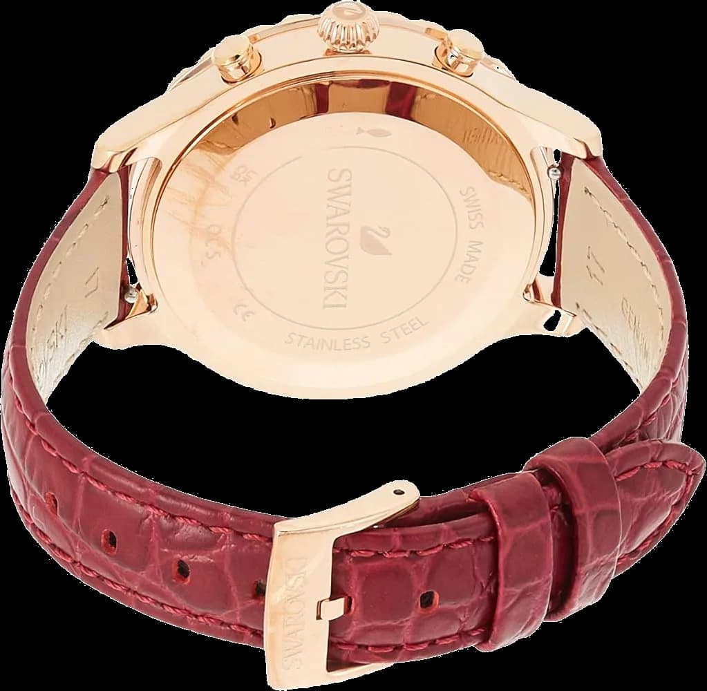 Montre Swarovski 5547642 femme verso boîtier or