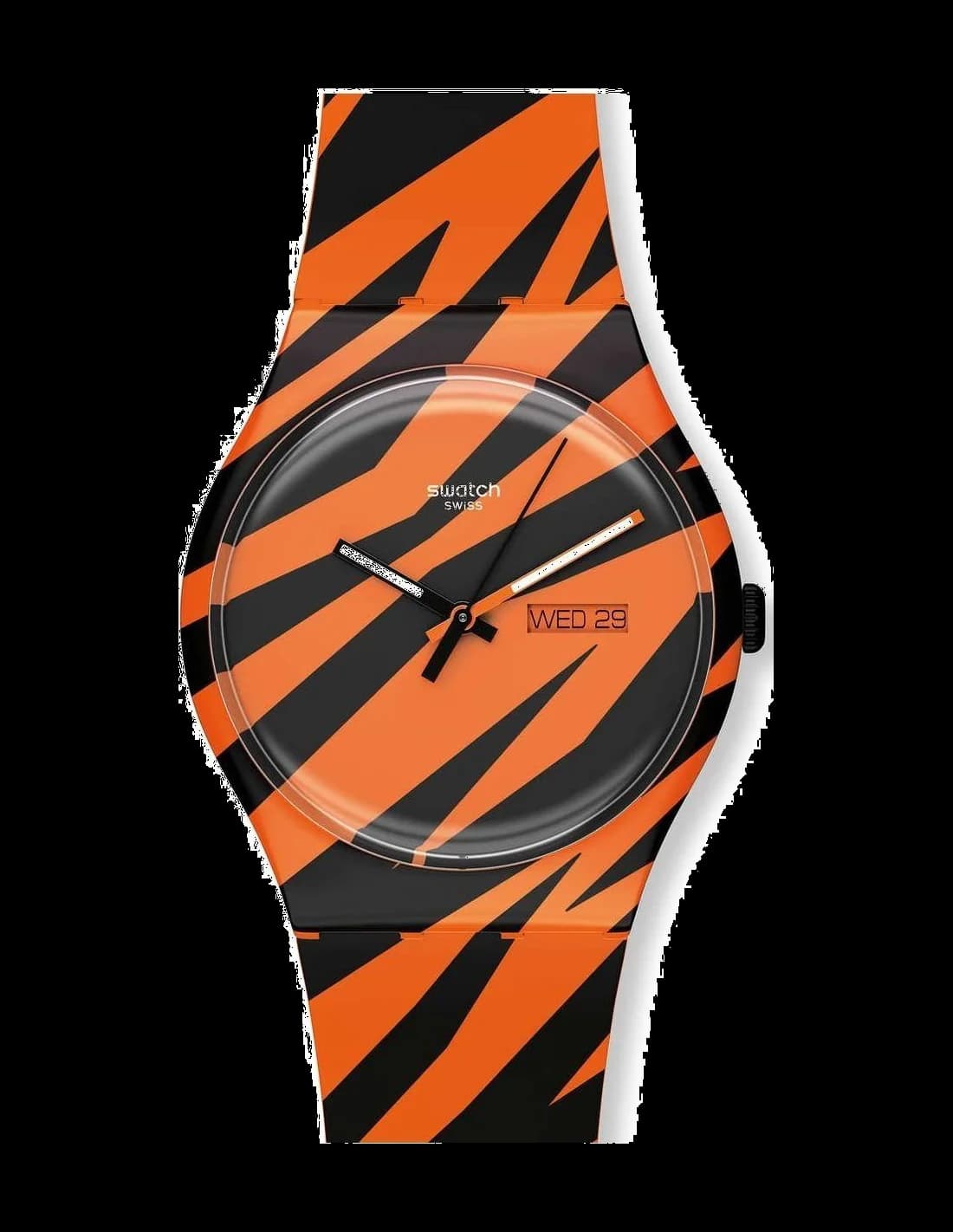Montre Swatch SUOZ703 Orange vue 2