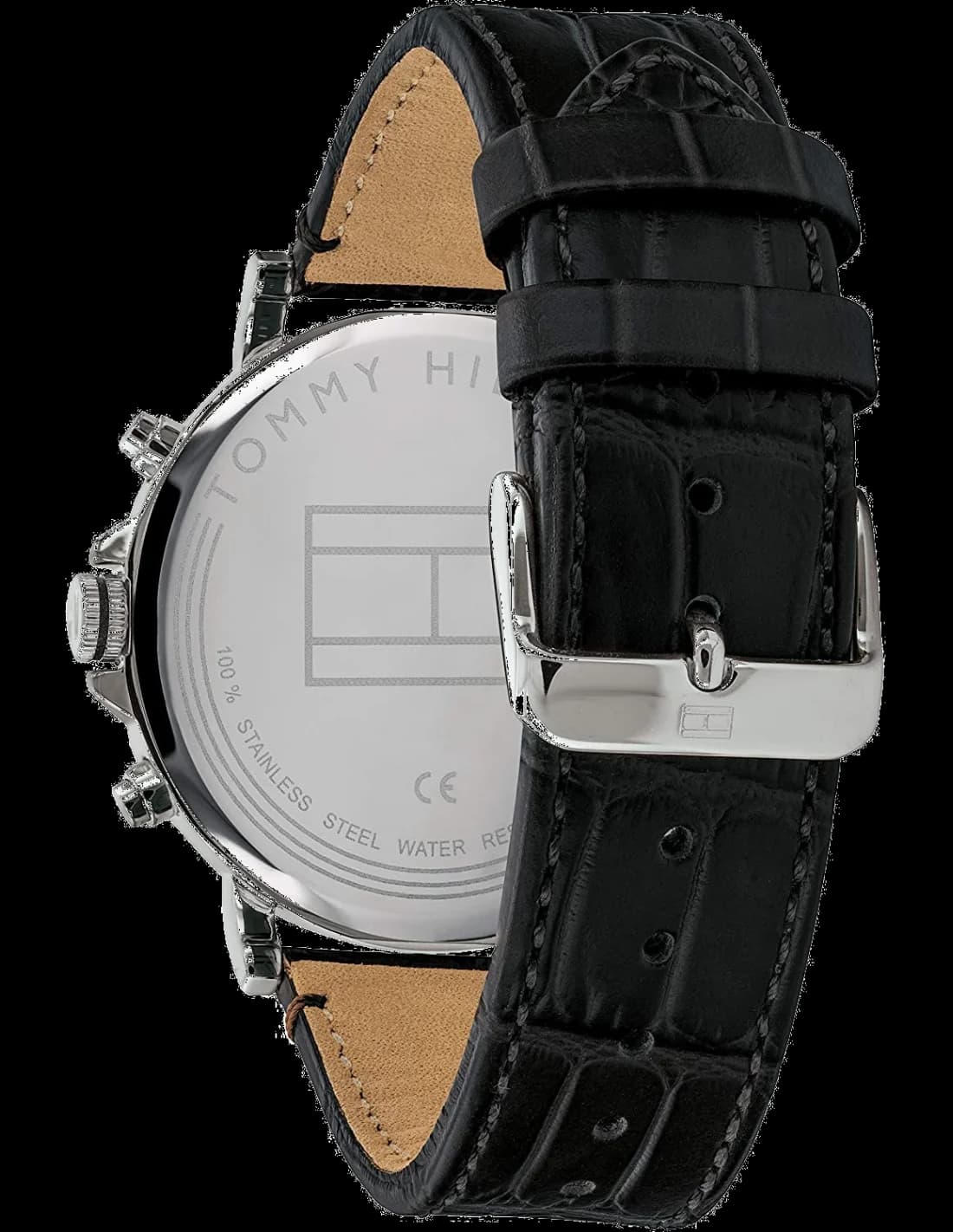 Tommy Hilfiger 1710381 côté fond de boîtier argent