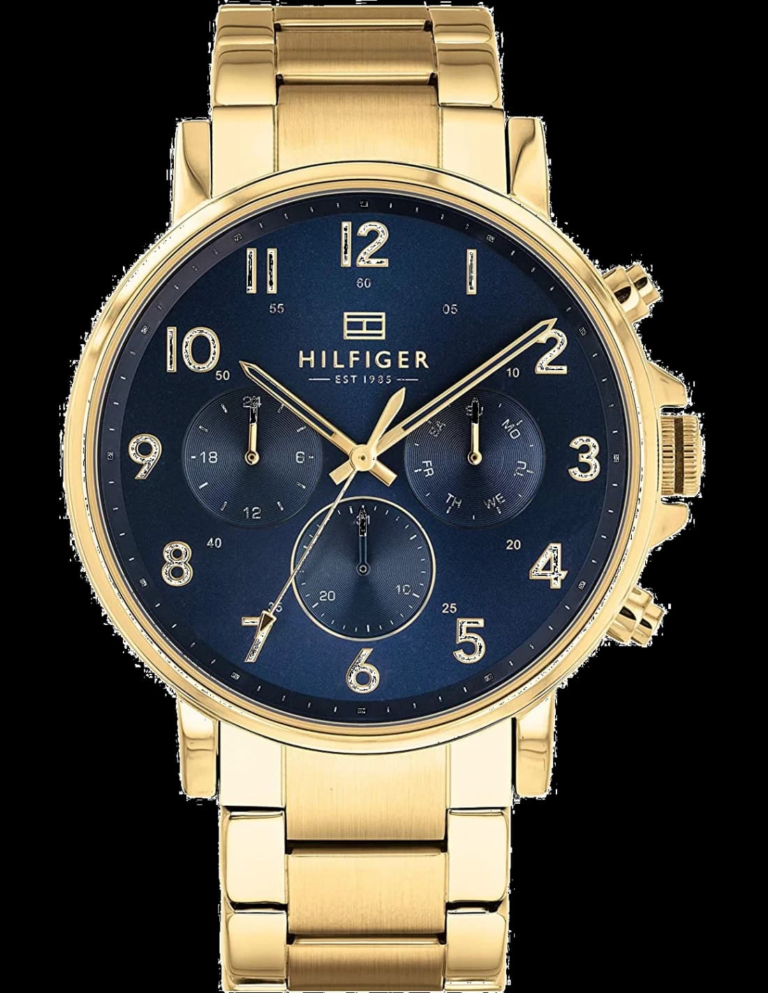 Tommy Hilfiger 1710384 vue de côté, bracelet acier
