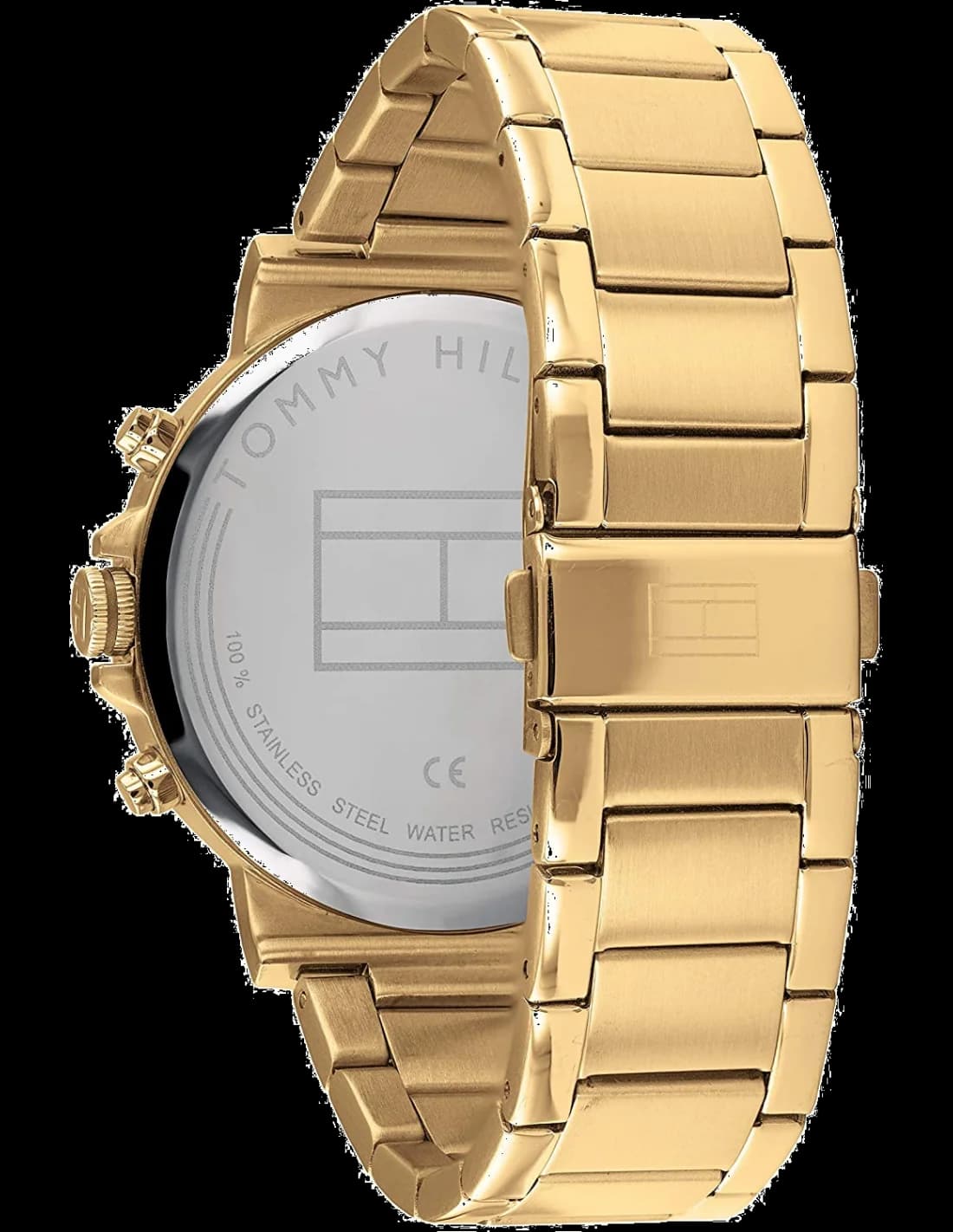 Tommy Hilfiger 1710384 côté fond de boîtier or