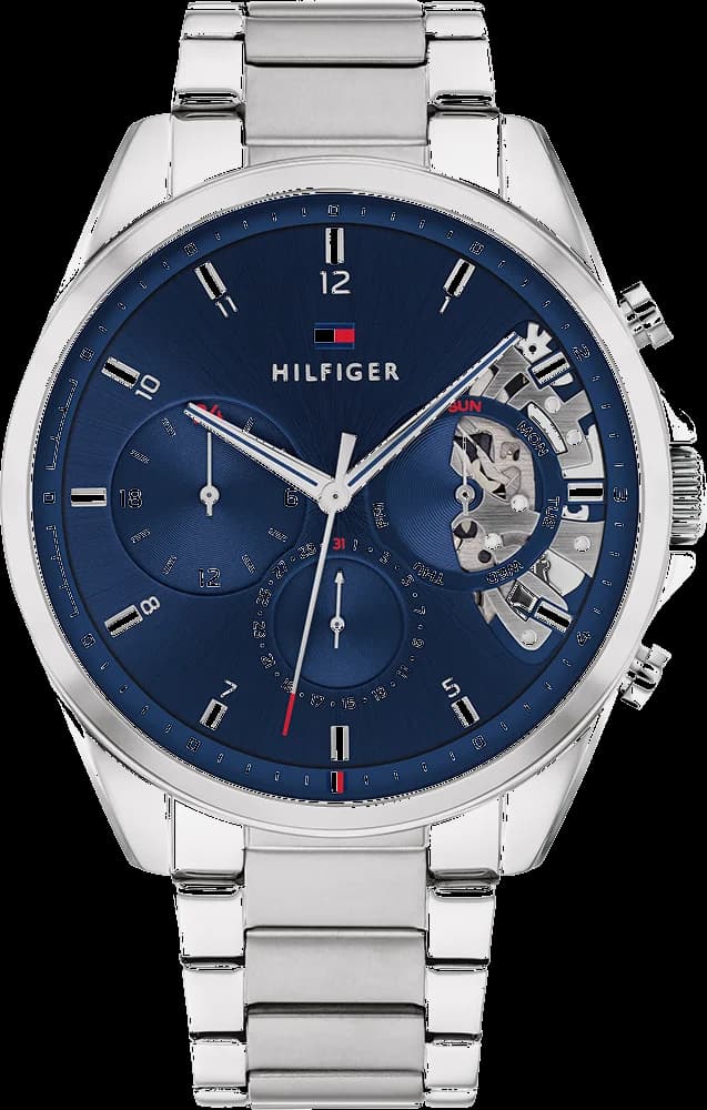 Tommy Hilfiger 1710448 vue de côté, bracelet acier