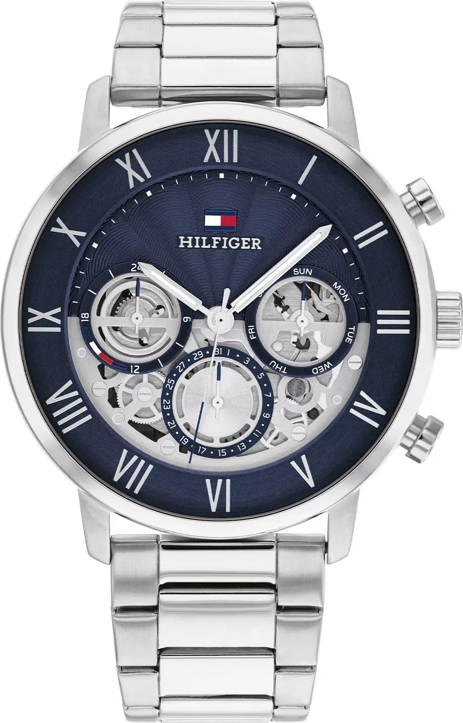 Tommy Hilfiger 1710569 vue de côté, bracelet acier