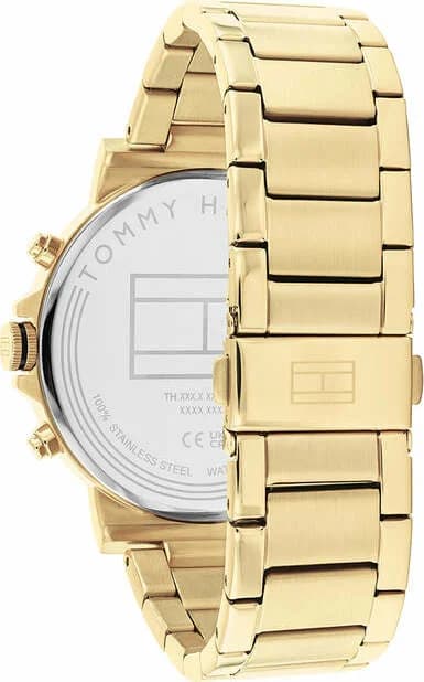 Tommy Hilfiger 1710589 côté fond de boîtier or