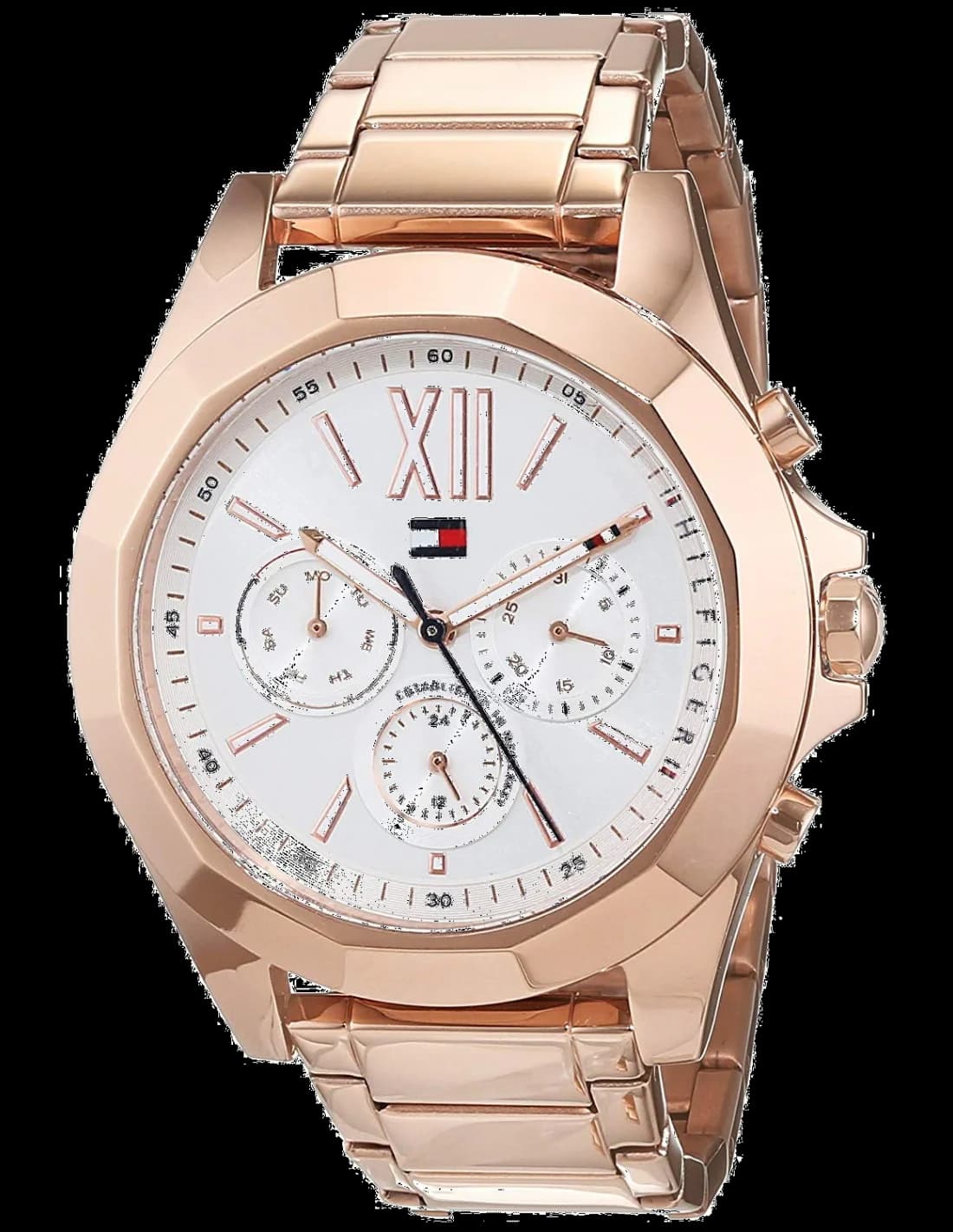 Tommy Hilfiger 1781847 vue de côté, bracelet acier