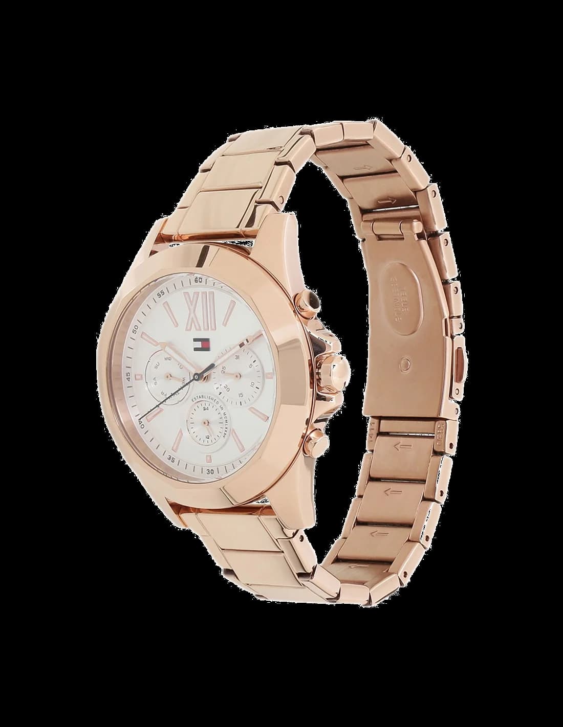 Tommy Hilfiger 1781847 côté fond de boîtier or rose