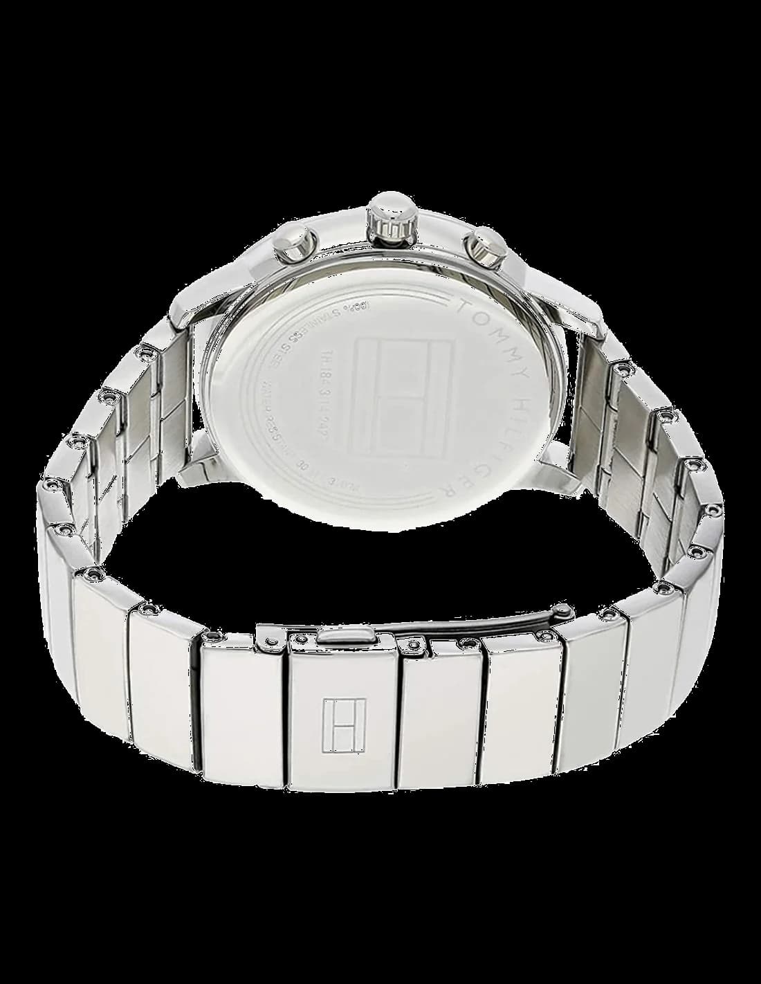 Tommy Hilfiger 1781904 côté fond de boîtier argent