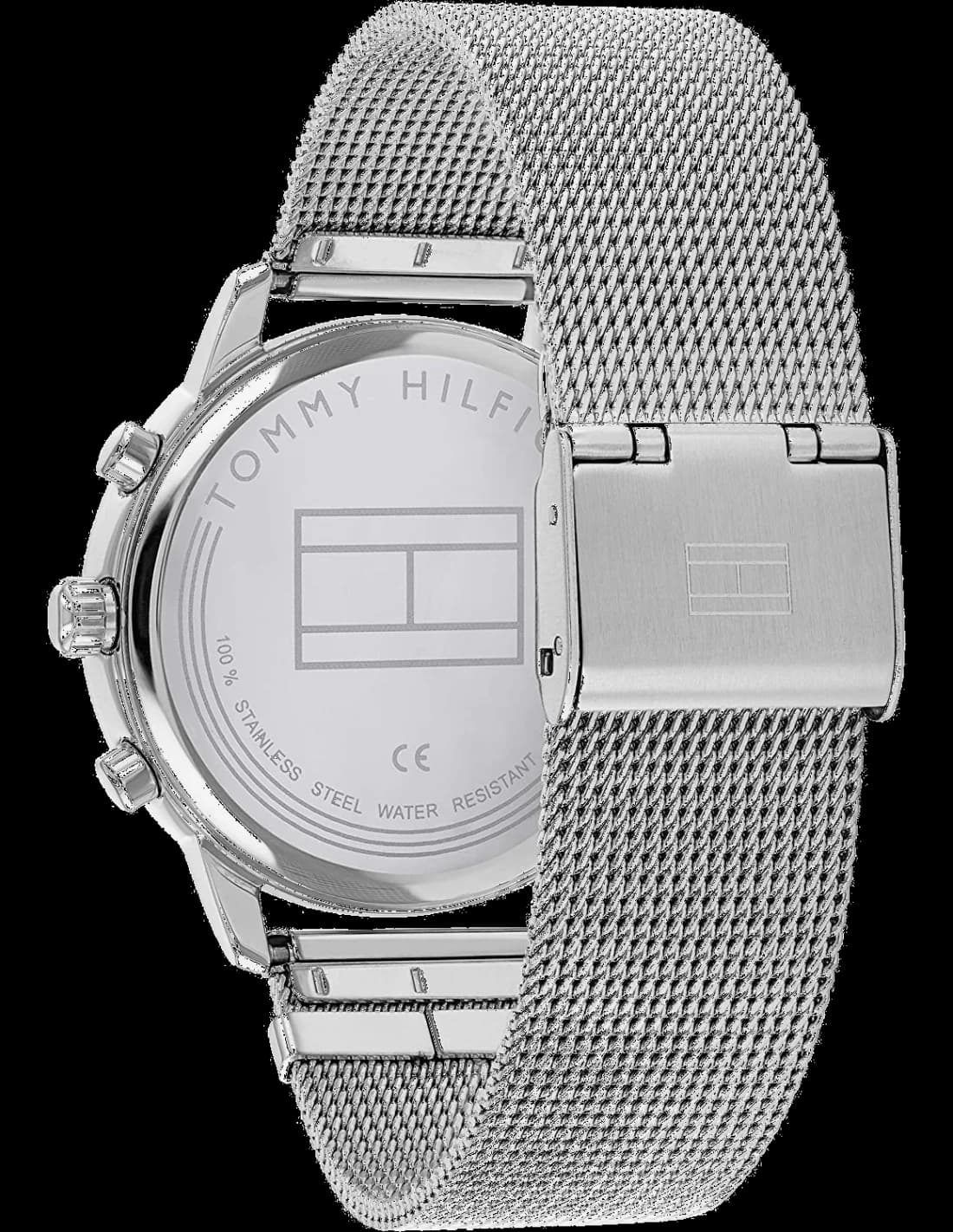 Tommy Hilfiger 1782301 côté fond de boîtier argent