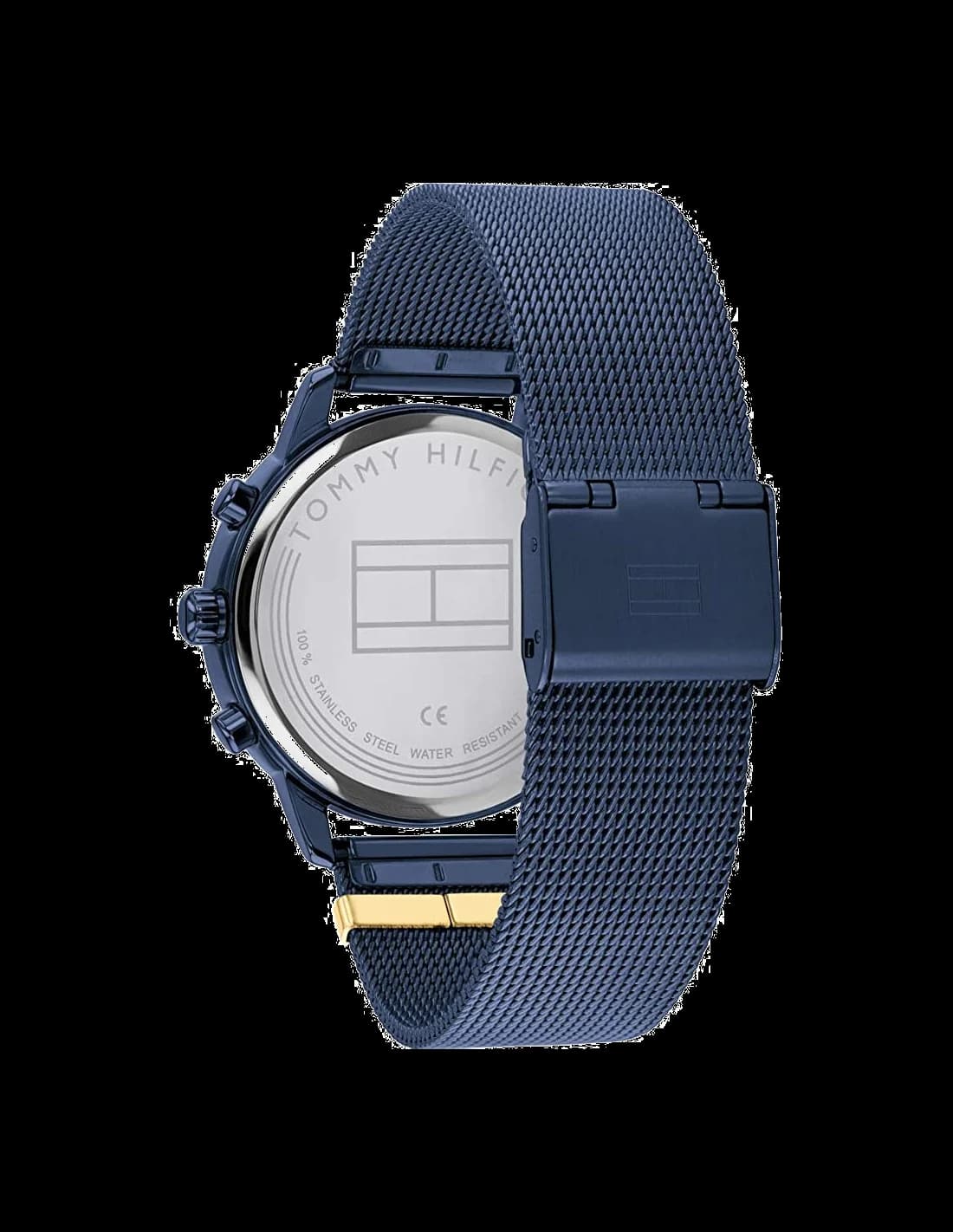 Tommy Hilfiger 1782305 côté fond de boîtier bleu
