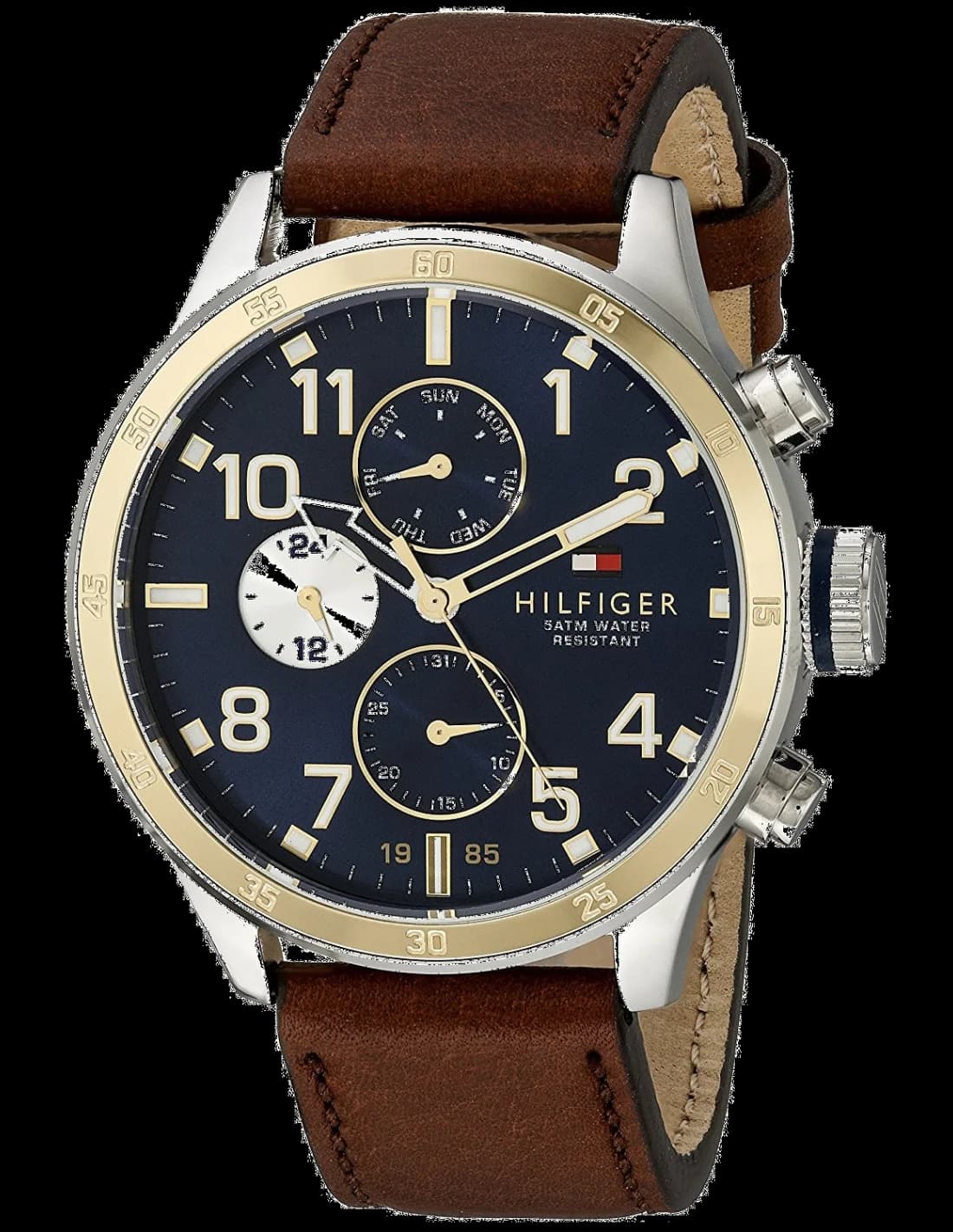 Tommy Hilfiger 1791137 vue de côté, bracelet cuir