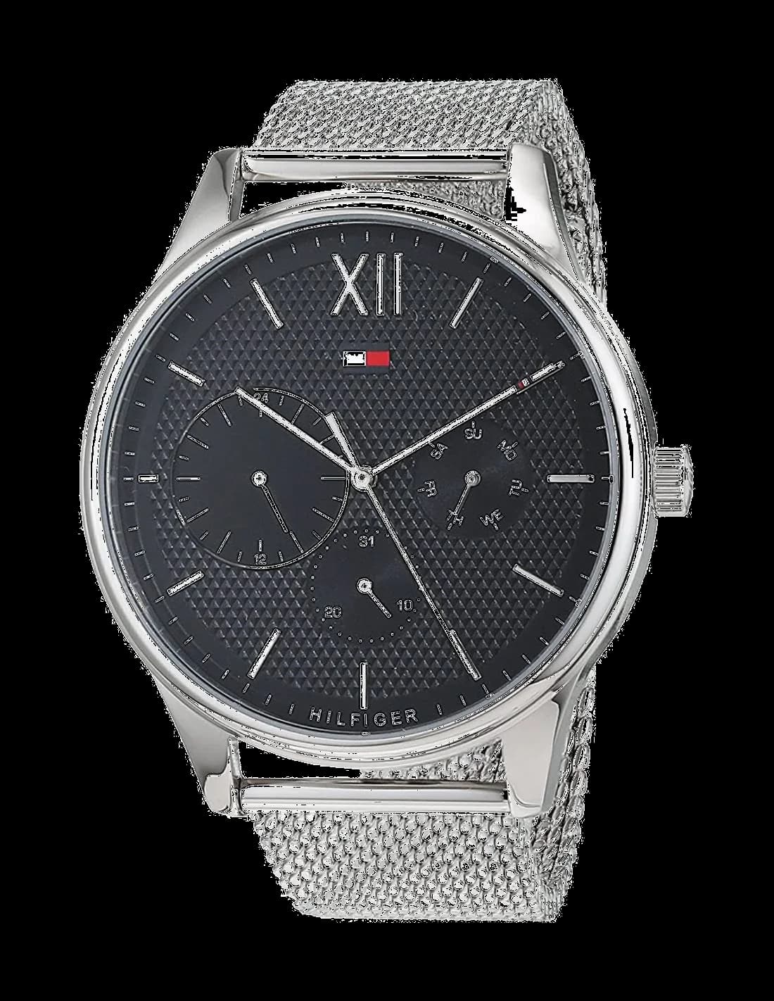 Tommy Hilfiger 1791415 vue de côté, bracelet acier