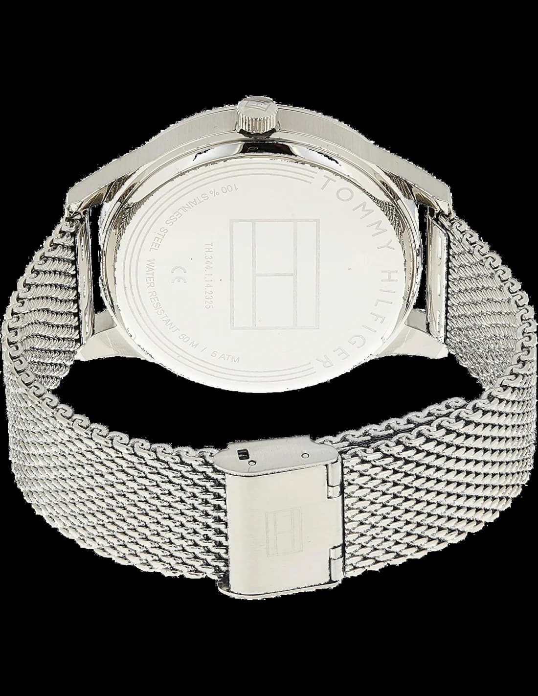 Tommy Hilfiger 1791415 côté fond de boîtier argent