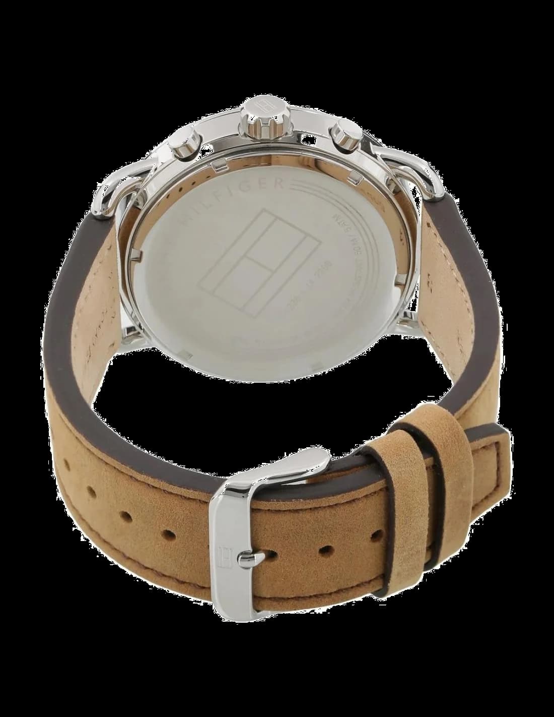 Gros plan sur le cadran bleu de la Tommy Hilfiger 1791424