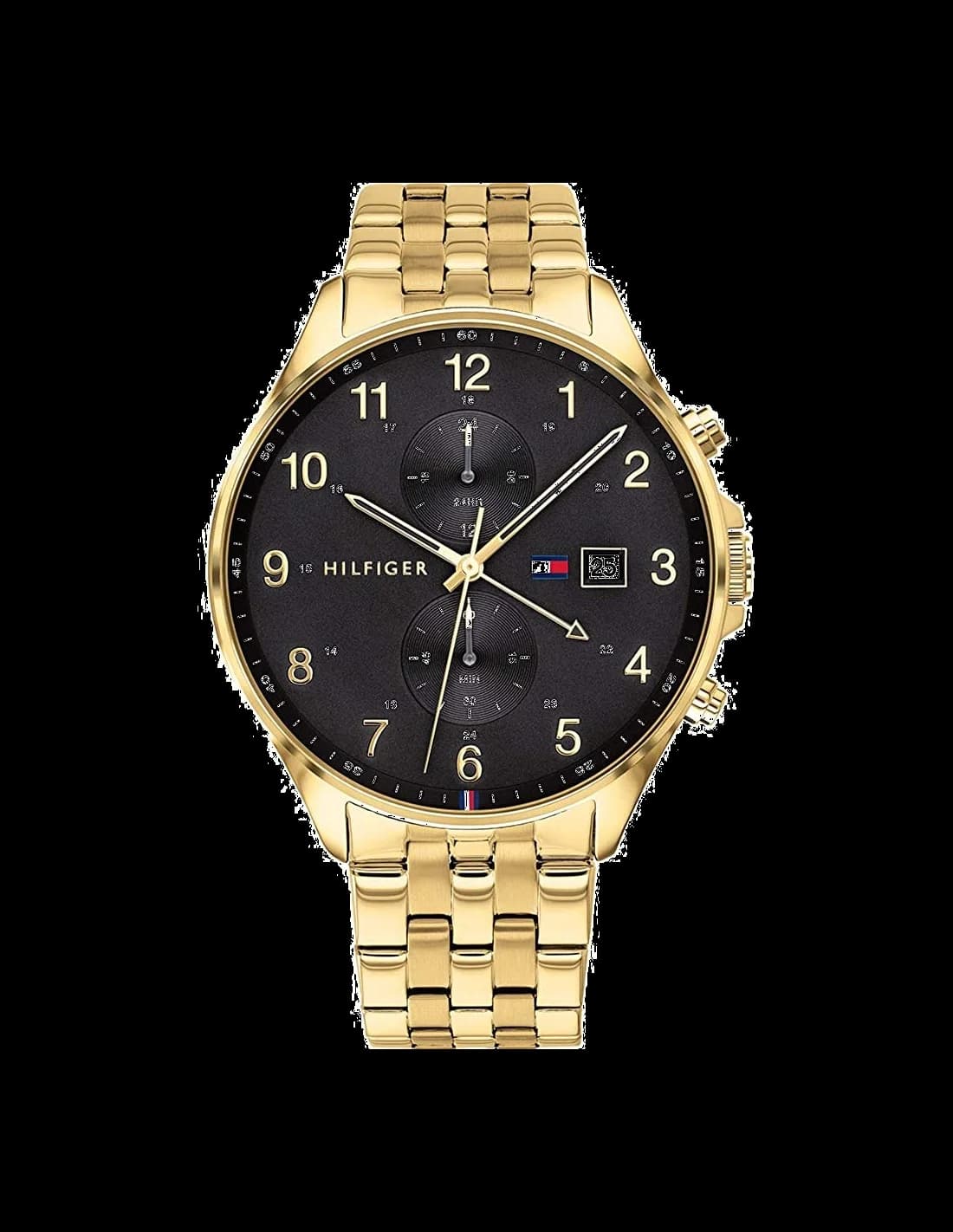 Tommy Hilfiger 1791708 vue de côté, bracelet acier