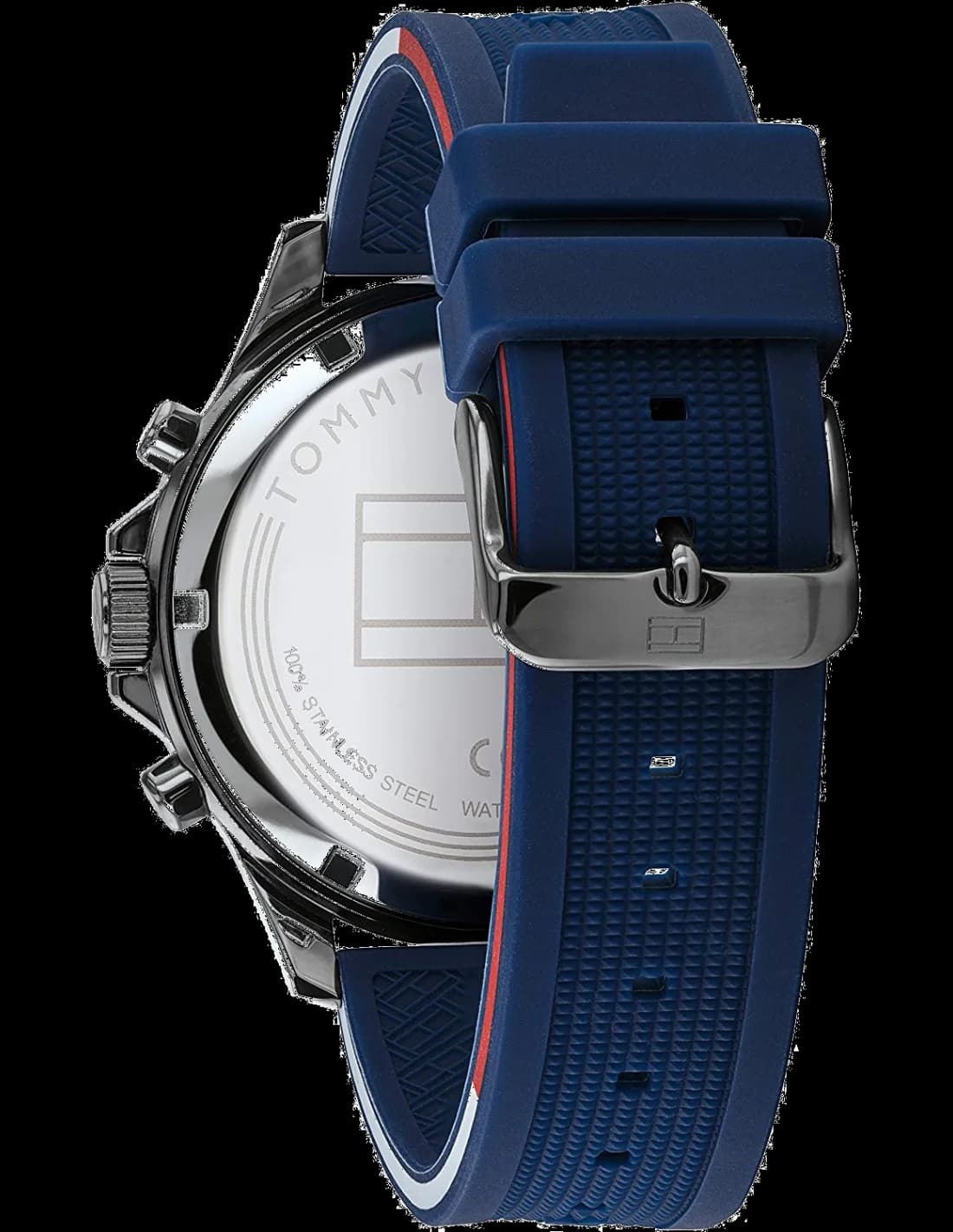 Montre Tommy Hilfiger 1791721 homme détail cadran bleu