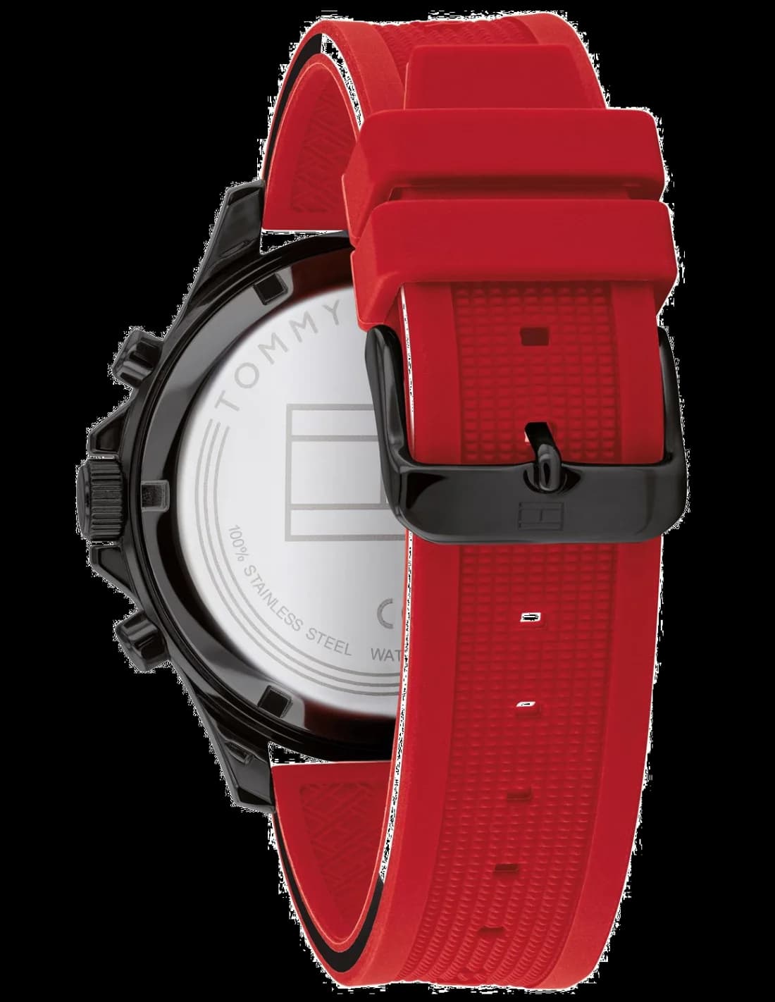 Tommy Hilfiger 1791722 côté fond de boîtier noir