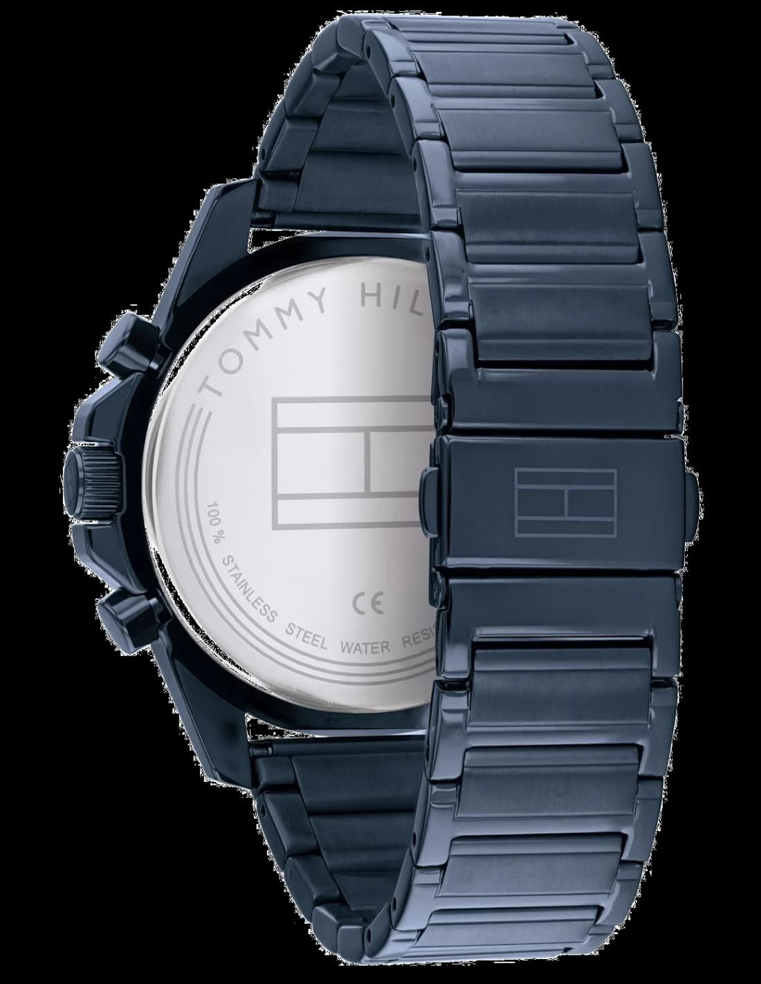 Tommy Hilfiger 1791789 côté fond de boîtier bleu