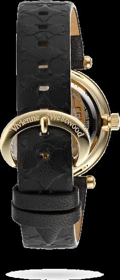 Vivienne Westwood VV006BKGD côté fond de boîtier or