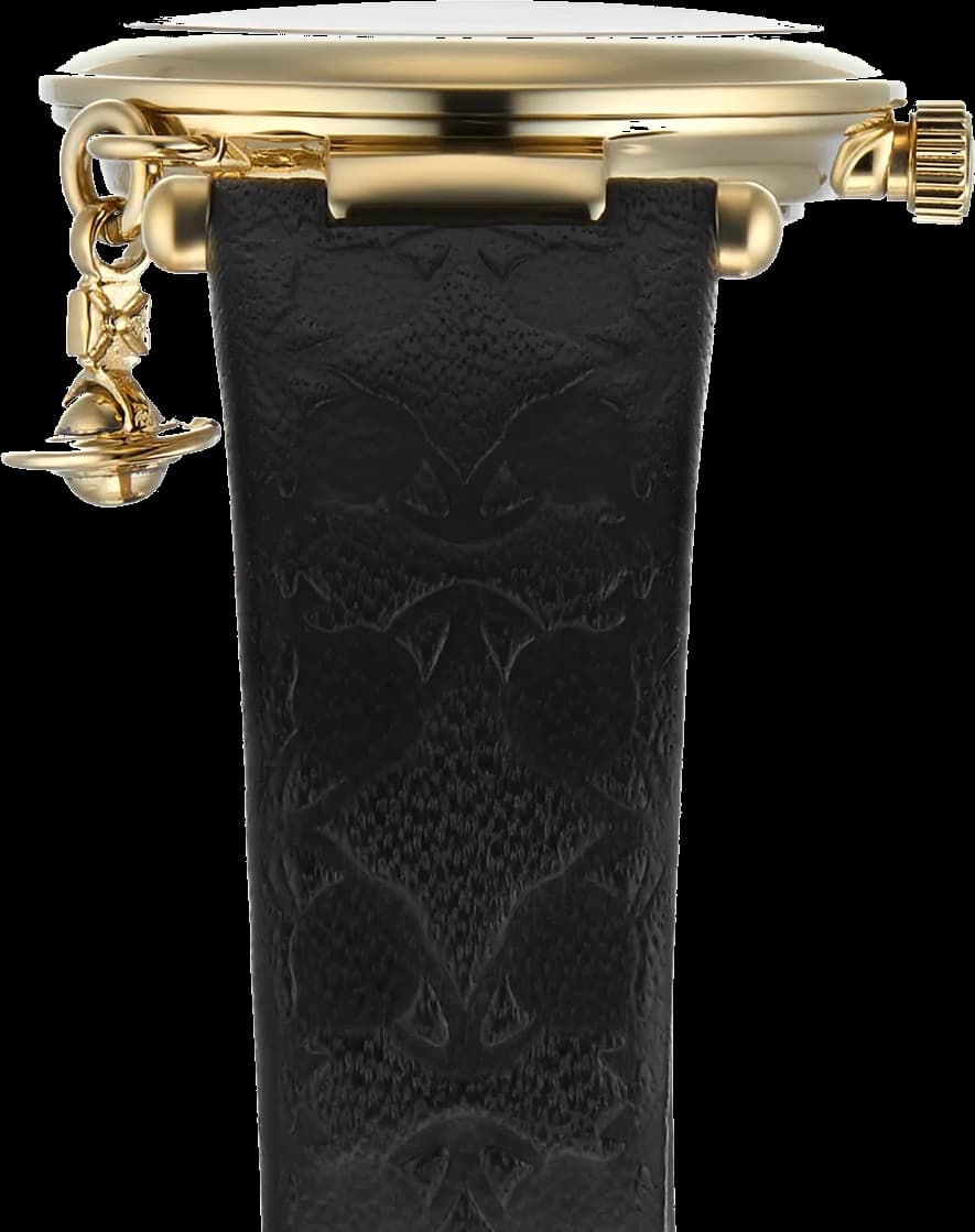 Maillons et fermoir du bracelet cuir, Vivienne Westwood VV006BKGD