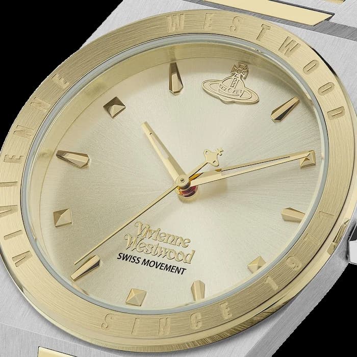 Maillons et fermoir du bracelet acier, Vivienne Westwood VV244CPSG