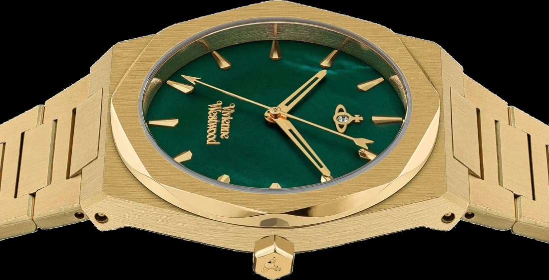 Montre Vivienne Westwood VV244GRGD femme verso boîtier or