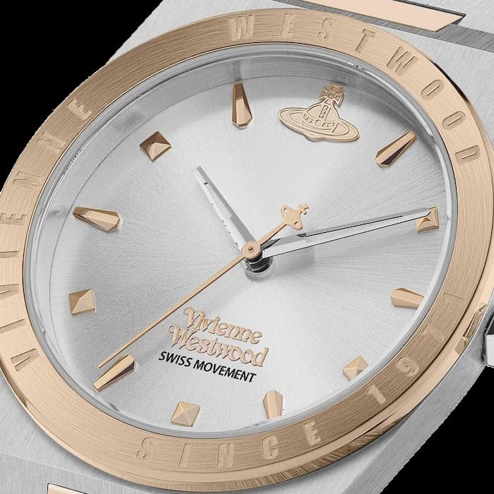 Maillons et fermoir du bracelet acier, Vivienne Westwood VV244SLSR