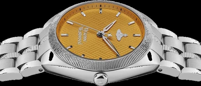 Vivienne Westwood VV281TNSL côté fond de boîtier argent